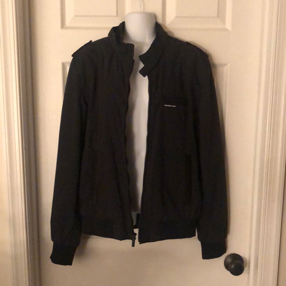 Black Members Only jacket